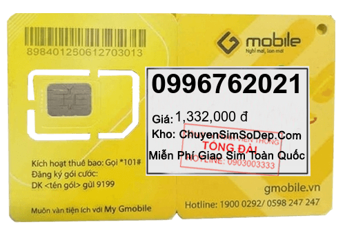 sim số 0996762021