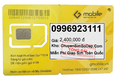sim số 0996923111